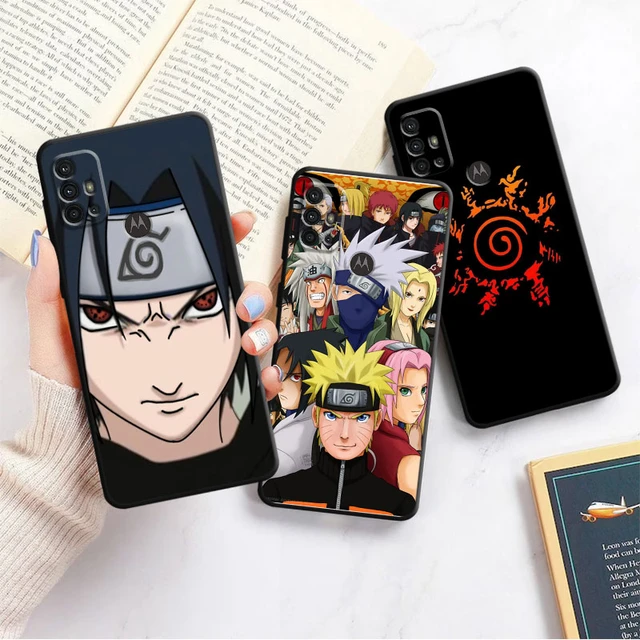 Capinha para celular Motorola Moto G8 Power Naruto - Nuvens