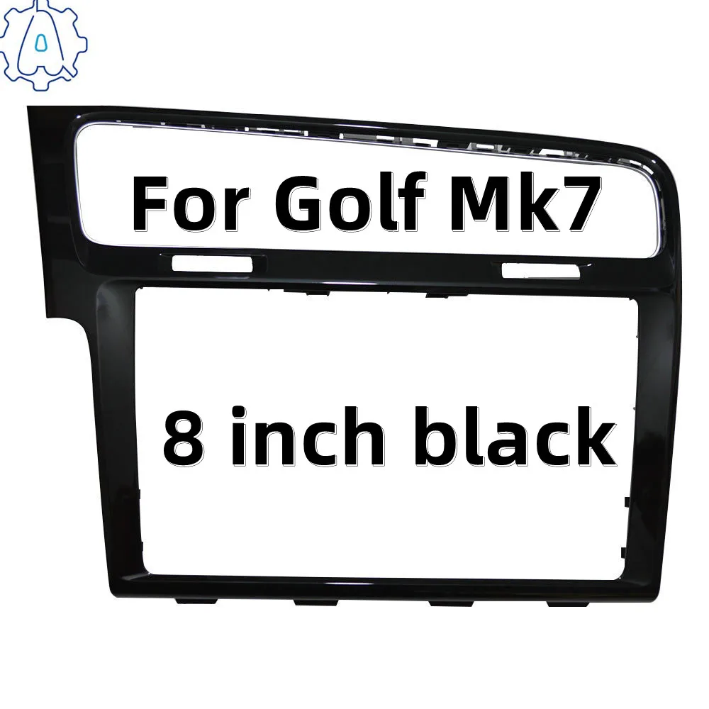 

Piano Black 8 "Inch & 9" Inch Decorative Screen Bezel CD Radio Panel Decorative Frame For Golf Mk7