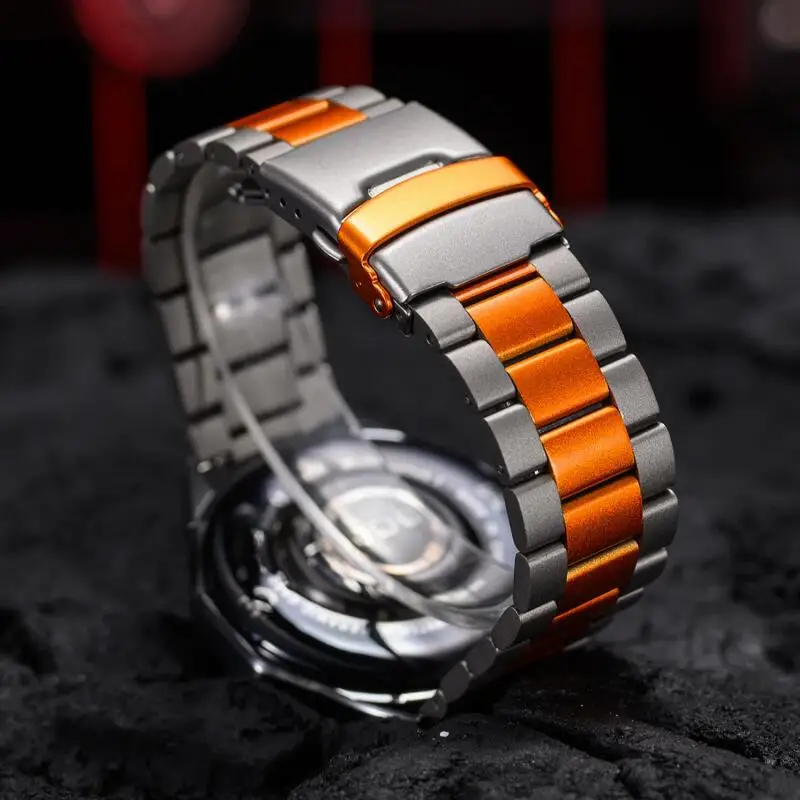 Luxury Stainless Steel Bracelet Strap