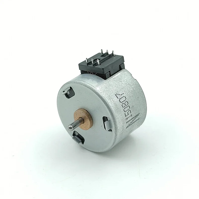 Minebea NMB 미니 25mm 원형 얇은 스테퍼 모터 마이크로 2상 6선 스테핑 모터 스텝 각도 18도 2mm 샤프트