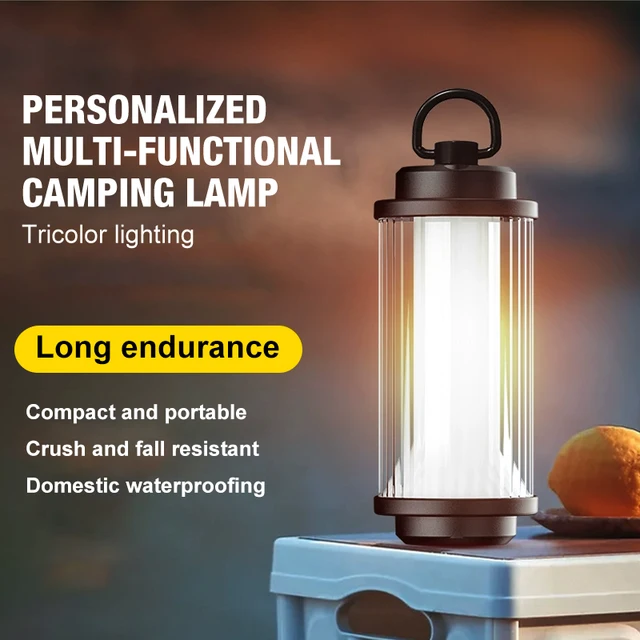 Adjustable Camping Light – 5 Modes USB-C Rechargeable Outdoor Tent Lamp 1