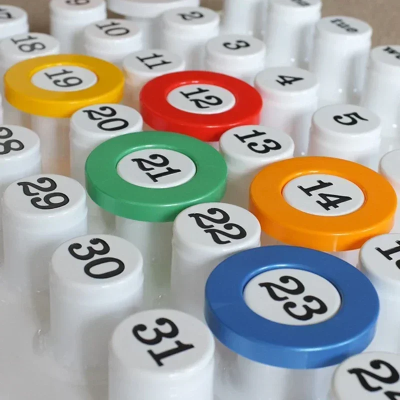 Side Table Desk Calendar Ins Internet Celebrity Perpetual Creative Desk Calendar Modern Design Mesa De Centro