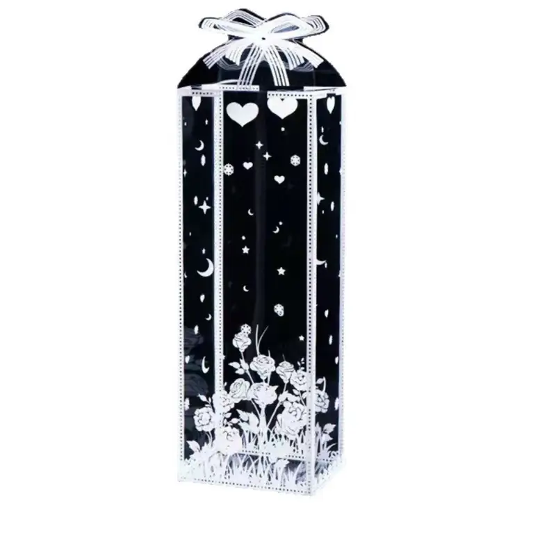 10-50Pcs PVC Plastic Packaging Box Mother's Day Valentine's Day Valentine's Day Teacher's Day Bouquet Gift Transparent Box - Image 5