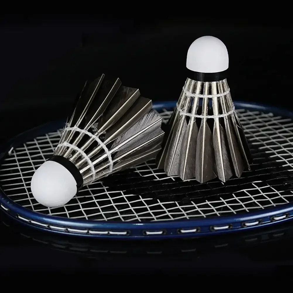 3/6/12Pcs Professional Badminton Shuttlecock Black Goose Feather Badminton Shuttlecock Training Sport Ball badminton shuttlecock,feather shuttlecock