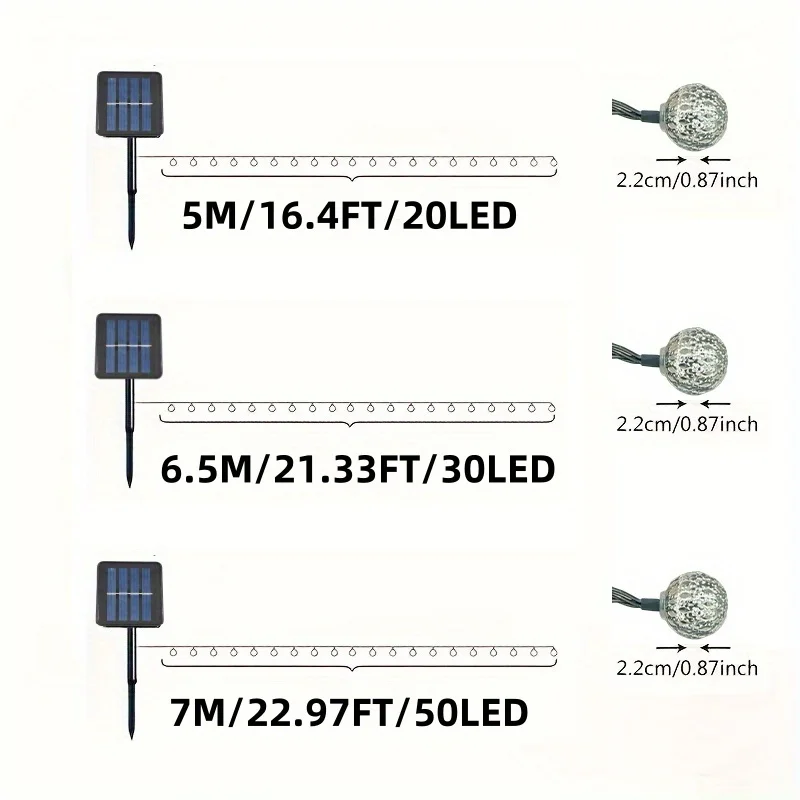 Solar Moroccan Ball String Lights 3