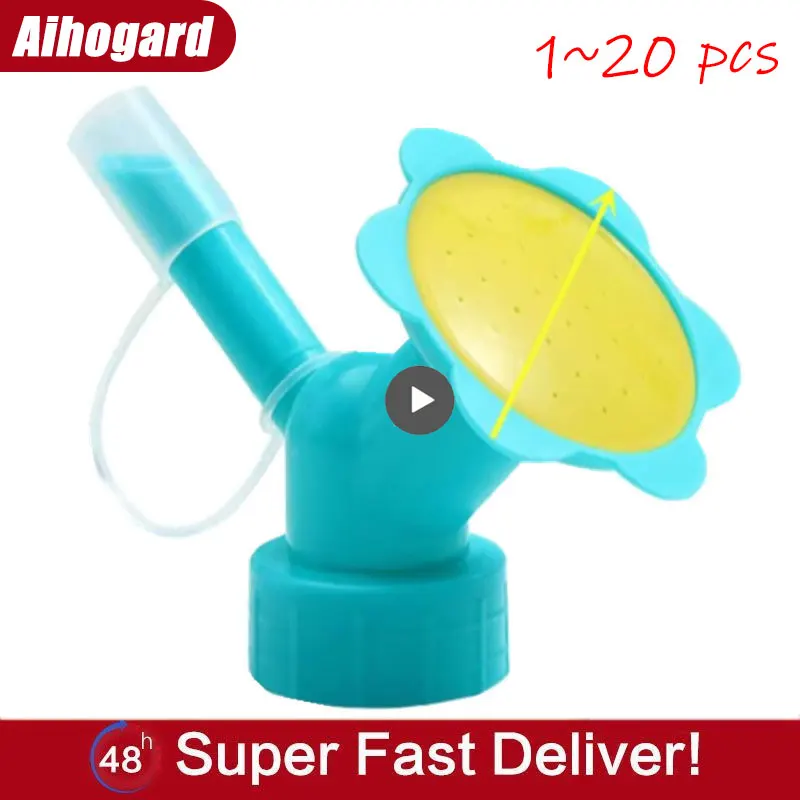 Shower Head Bottle Cap Sprinkler Flower Waterers-bottle Watering-cans Plant Plastic Watering Sprinkler Nozzle Watering Supplies