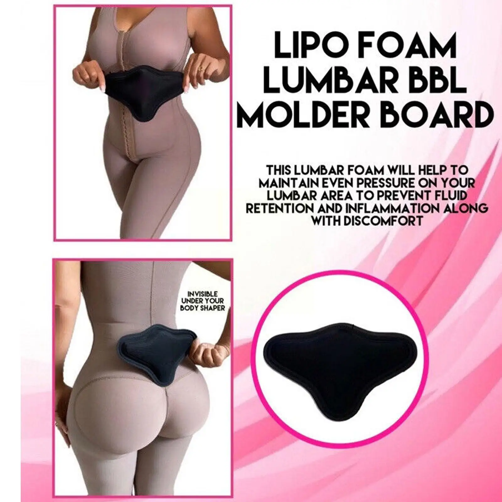 Lipo Foam Lumbar Molder Board Post Surgery Compression Ab Board For Stomach  Belt Abdominal Liposuction Abdomen Belly Flattening - AliExpress