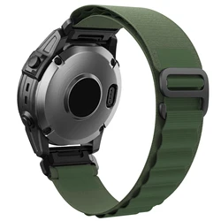 Nylon Replacement Watch Strap - 22/26mm, Durable and Stylish Bracelet for 26mm (Army Green)