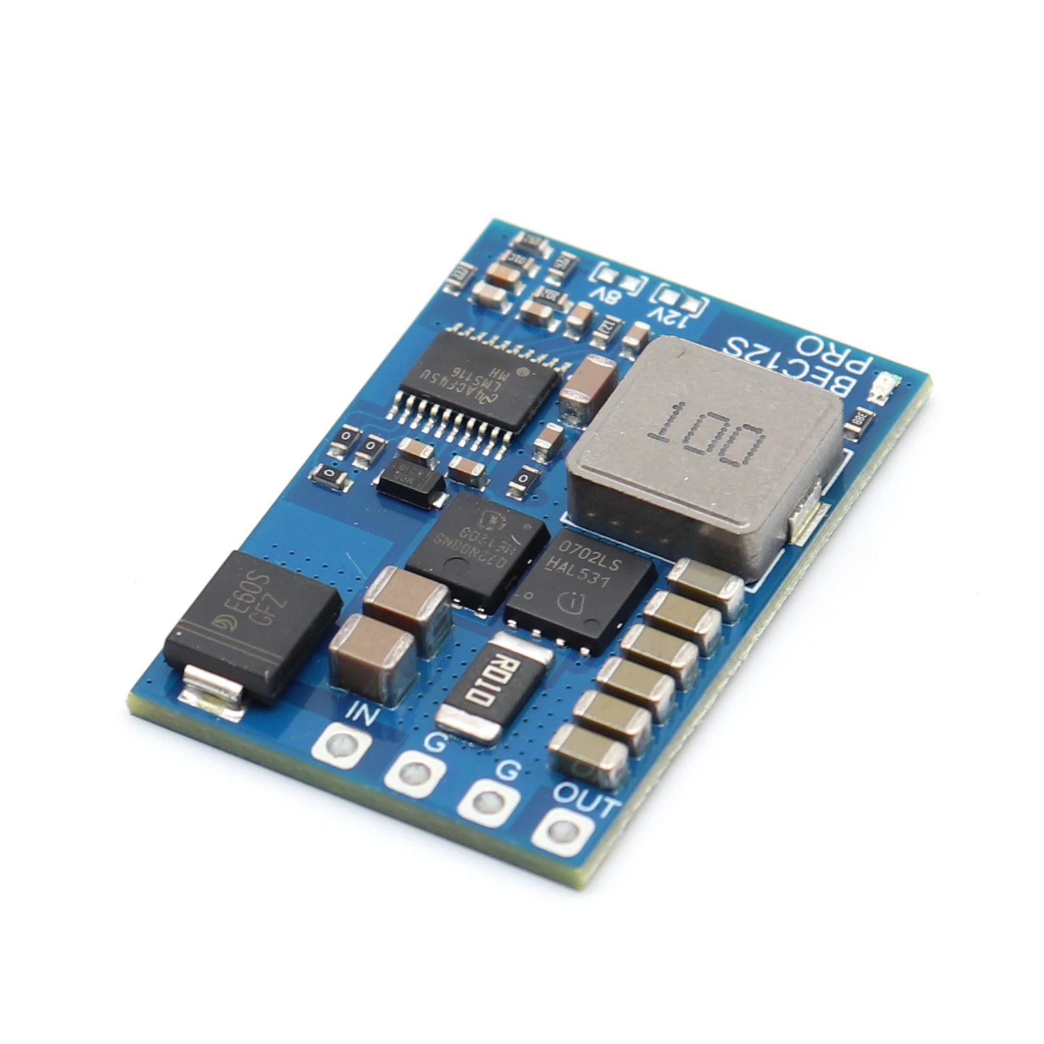 Module BEC 12S Pro 5g pour Drone FPV, câblage de sortie réglable 5.2V/8V/12V