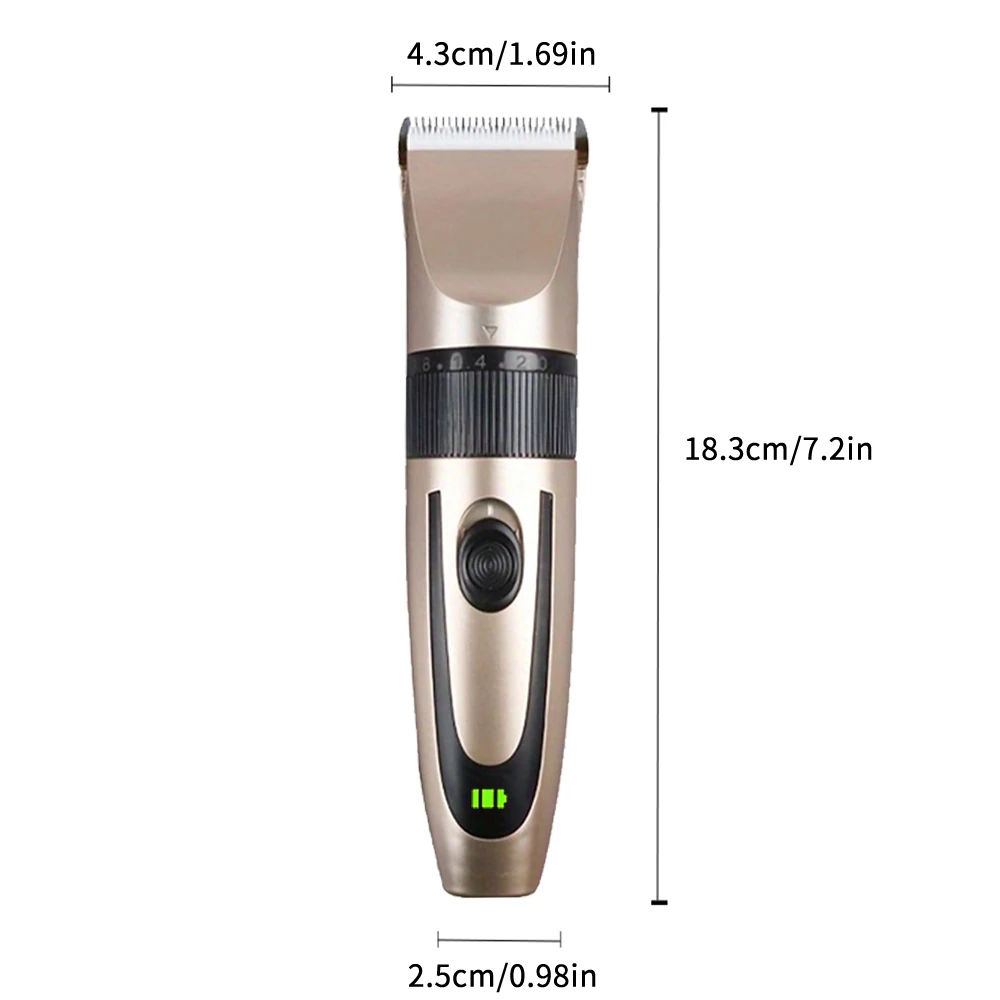 Electric Hair Trimmer Shaver Home Trimmers For Men Hair Clipper Professional Rechargeable Shavers Barber Hair Cutting Machine ﻿ 6