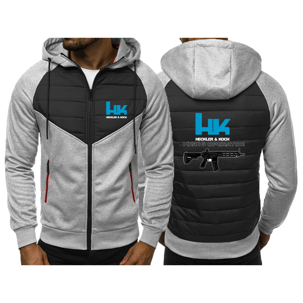 Mens Graphic Hoodie Comfortable Coat Autumn Spring