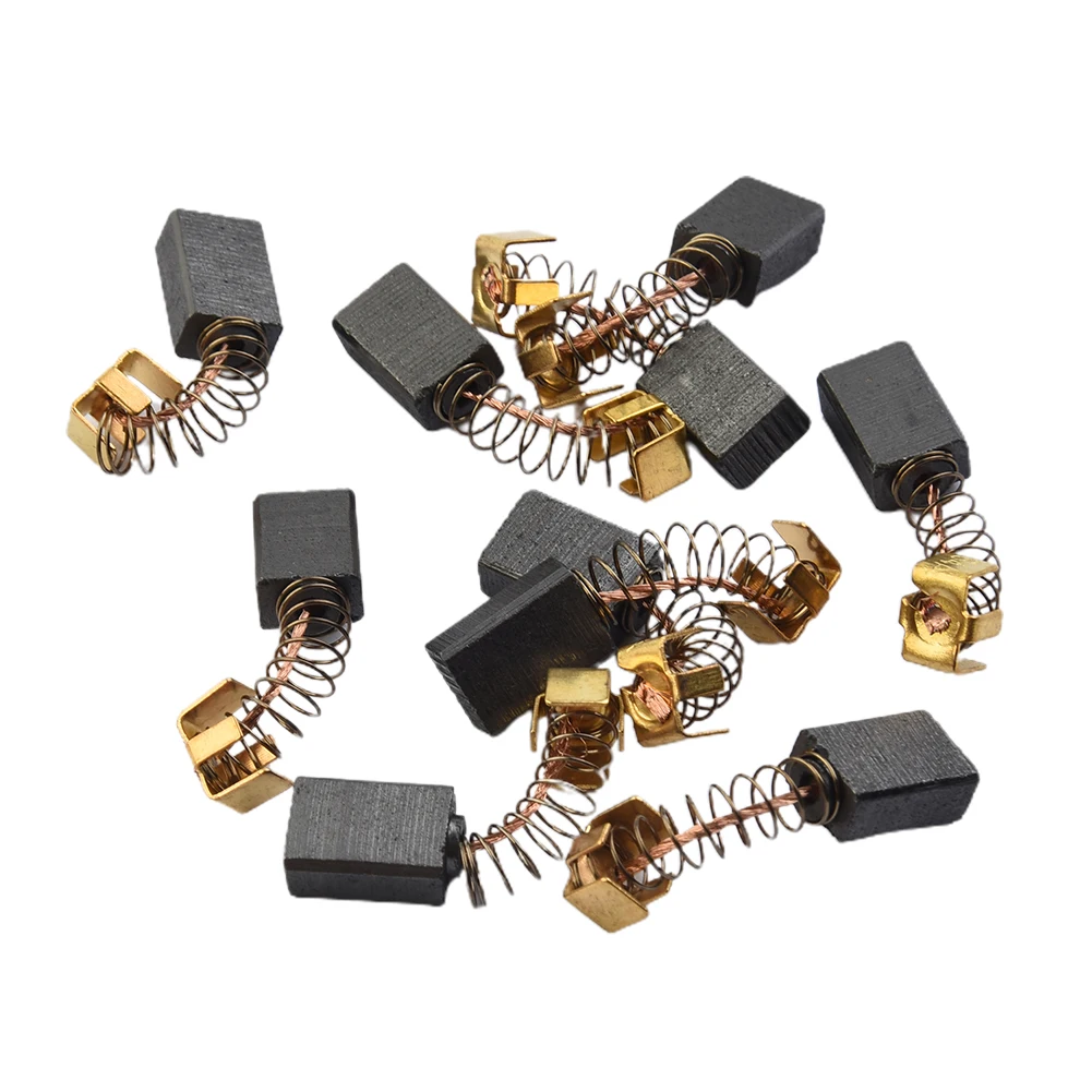 

10 шт., карбоновые щетки для электродвигателей Makita CB85 CB57 CB64 1916278