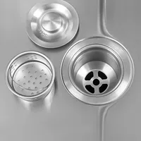 Stainless Steel Sink with Faucet Free Standing Utility Sink Single Bowl Sink Capacity 50kg for Homes Restaurants Laundry Rooms 6