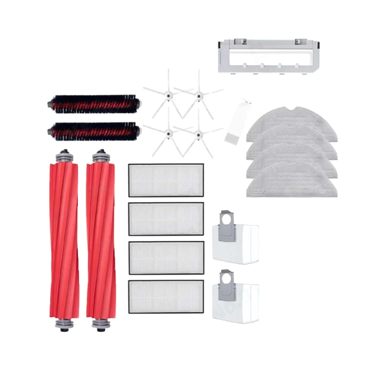 

Main Side Brush Mop Hepa Filter Dust Bag Cleaning Rolling Brush for S7 Maxv Ultra S7 Pro Ultra Robot Vacuum