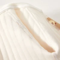 Combinaison en coton épais pour nouveau-né, adorable barboteuse ours, vêtements de ramper pour bébé, pyjama une pièce à manches longues pour garçon et fille, hiver 5