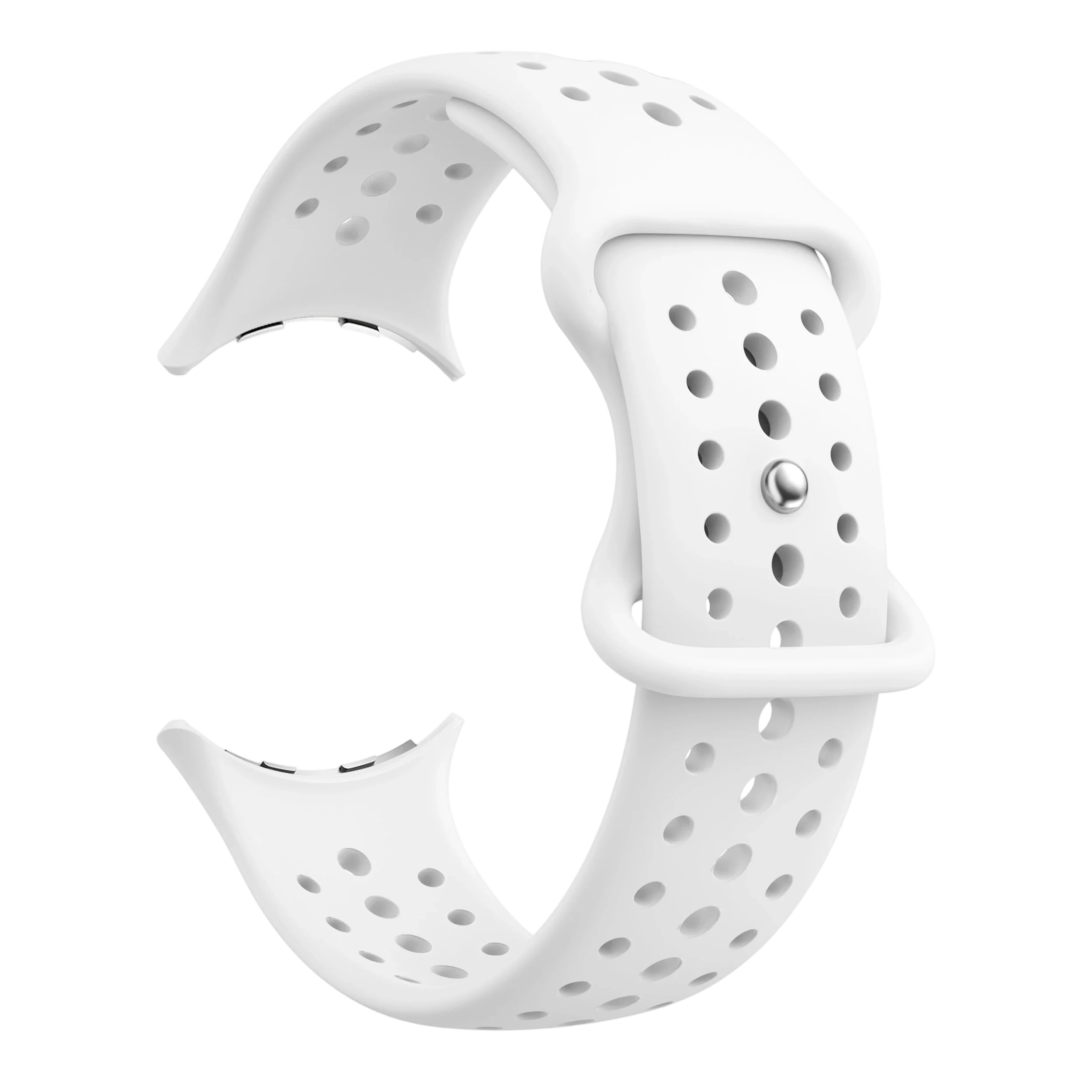 2pc Original Silicone Sports Replacement Strap for Smartwatch, 45mm/41mm