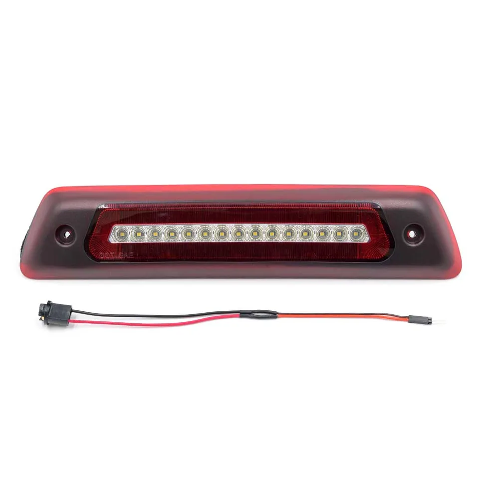 LED 3rd Third Brake Light For 2009-2014 Ford F-150 Smoke Rear Reverse Cargo Lamp - View #3