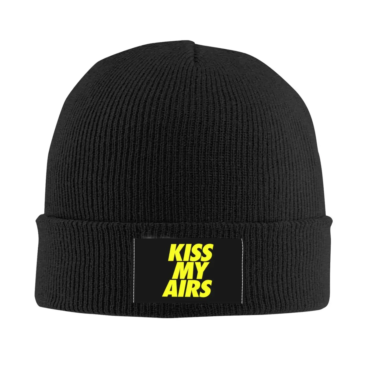 

Kiss My Airs Bonnet Hats Cool Knitting Hat For Women Men Winter Warm Skullies Beanies Caps