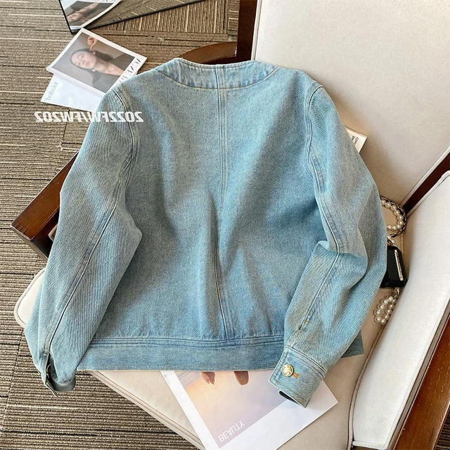 Abrigos Mujer Amazon Chaqueta Vaquera Mujer Manga Larga Con