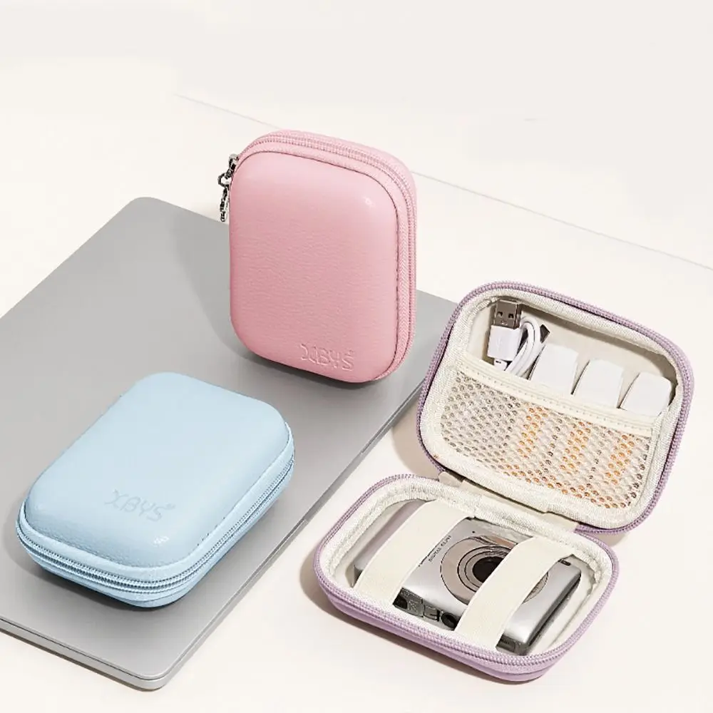 Portable Shockproof Camera Case Waterproof PU Leather Carrying Case Mini Storage Bag Camera Accessories