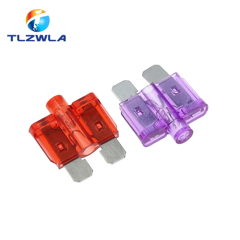 Car Fuse Kit 10PCS 5A 10A 15-40A Medium Size Auto Fuse Inserts Car Insurance Tablets Medium Fuse With Lamp Car Inserts With Box And Clip car fuse kit car fuses