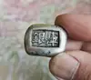Antique China Ancient Qing Dynasty Handwork Miao Silver silver ingots statues 3