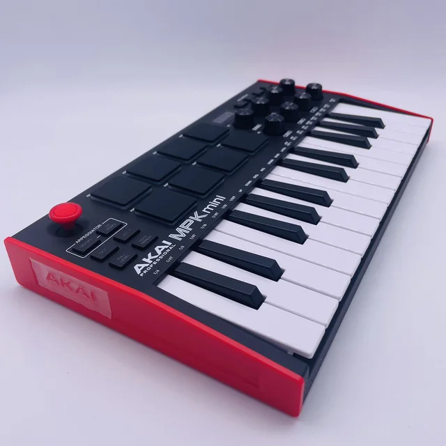  AKAI Professional MPK Mini MK3 - 25 Key USB MIDI Keyboard  Controller With 8 Backlit Drum Pads, 8 Knobs and Music Production Software  included, Black : Everything Else