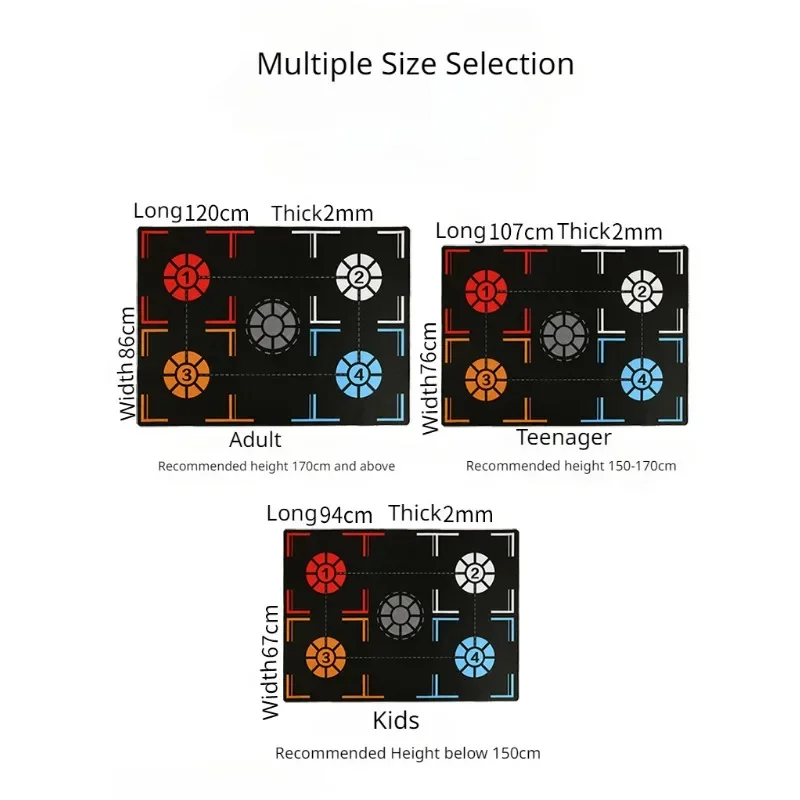 Basketball Training Mat Durable Non Slip Foldable Kids Adults Dribble Training Mat Basketball Indoor Ourdoor Equipment basketball training mat