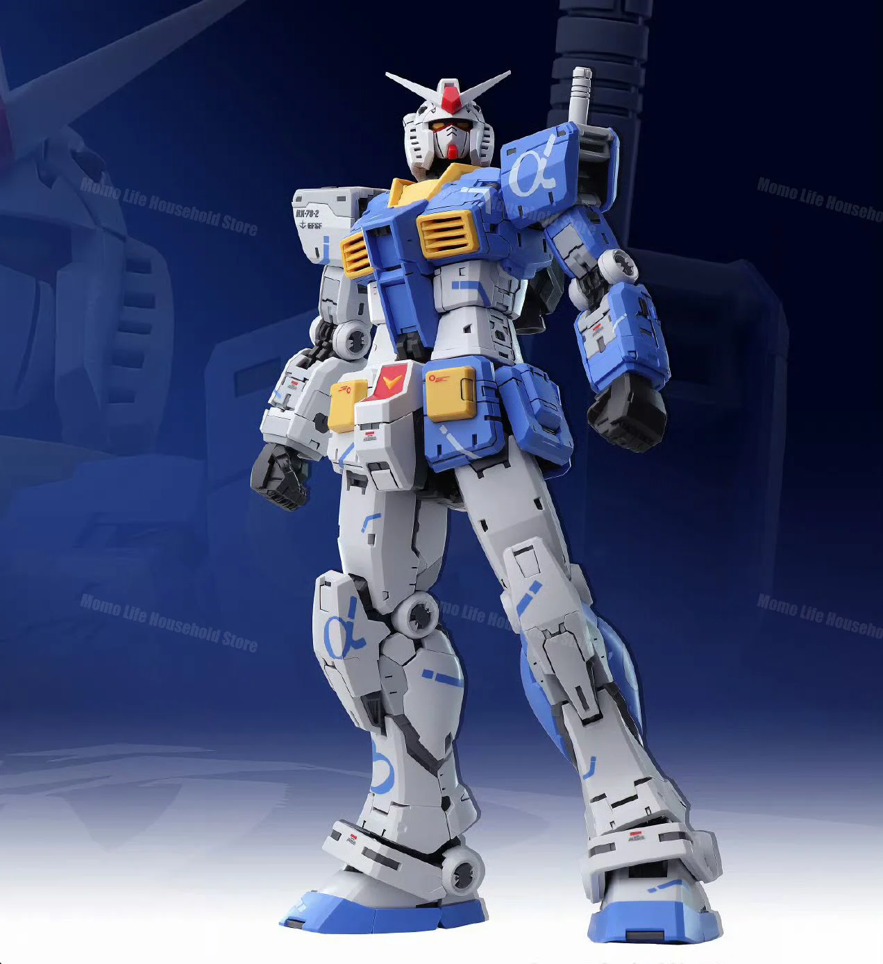 FATCAT Model 1/100 MG Rx-78-2 2.0 Enlarged Version Kowloon Style