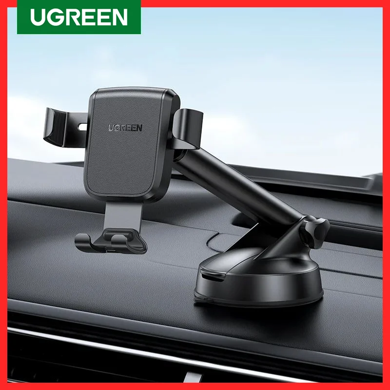 

UGREEN Car Phone Holder No Magnetic Gravity Stand in the Car Suction Cup Support Holder for Mobile Phone Xiaomi iPhone 13 12