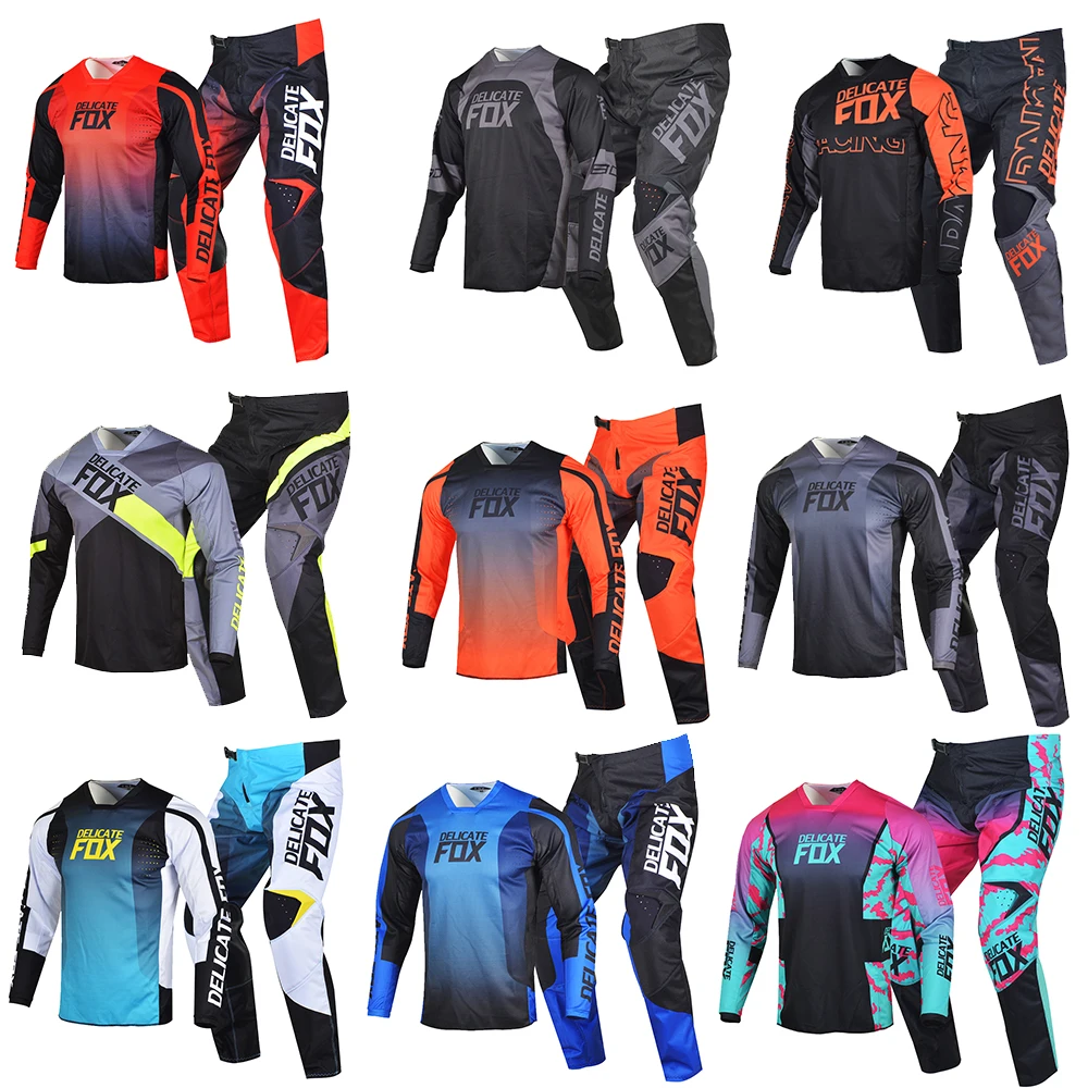 

180 360 Jersey Pants Gear Set MX Combo Motocross Dirt Bike Outfit BMX UTV Enduro Cycling Suit