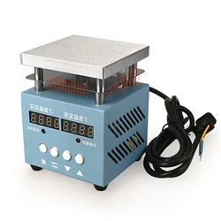 300W Electronic Hot Plate 956S Constant Temperature Adjustable Heating Platform LED Lamp Beads Electric Heating Plate 100*100mm