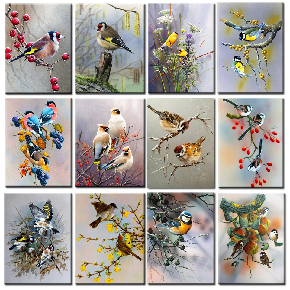 Animal Bird Diamond Painting On Clearance Cross Stitch Kit Wall Decor  Crafts Supplies For Adults Kitchen Accessories Wholesale - AliExpress