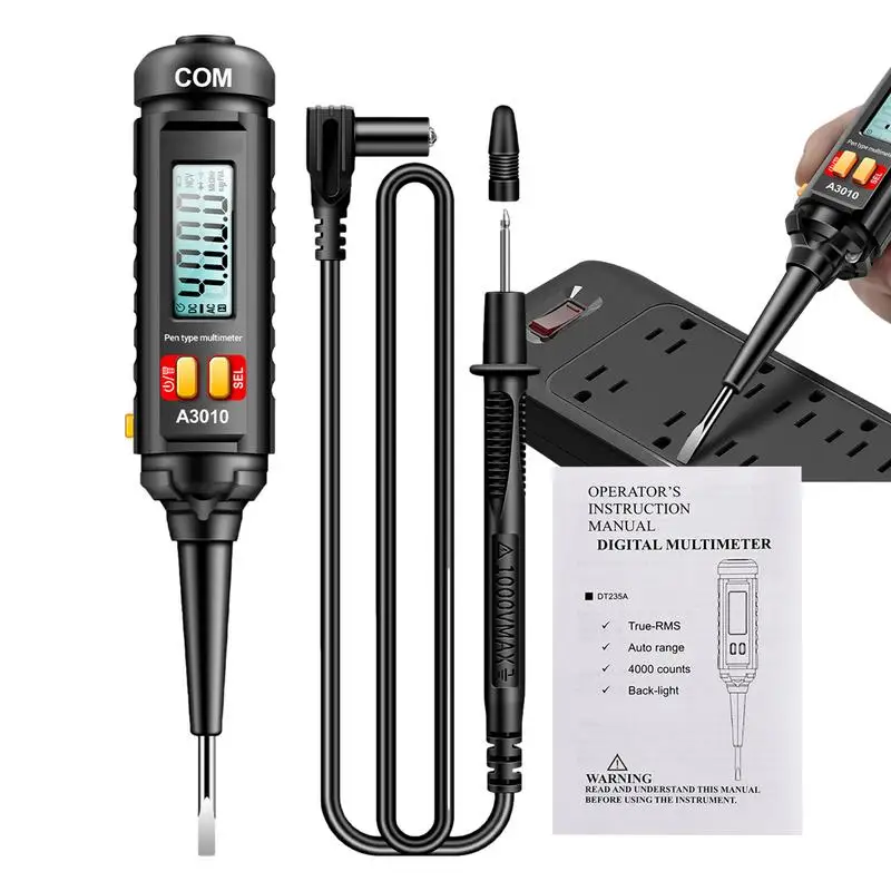 Pencil-Type-Multimeter-LCD-Display-Multimeter-With-4000-Counts ...
