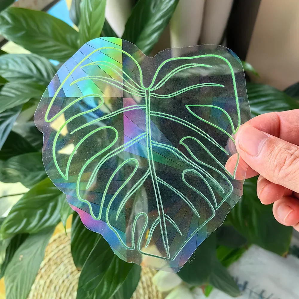 PVC 3D Rainbow Sun Catcher Wall Stickers Cat Bear Spaceship Planet Suncatcher Self Adhesive Window Stickers Room Home Decor wall stickers,window stickers