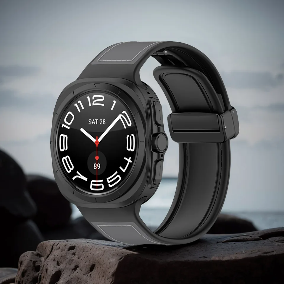 Silicone Magnetic Sport Strap for Galaxy Watch 7