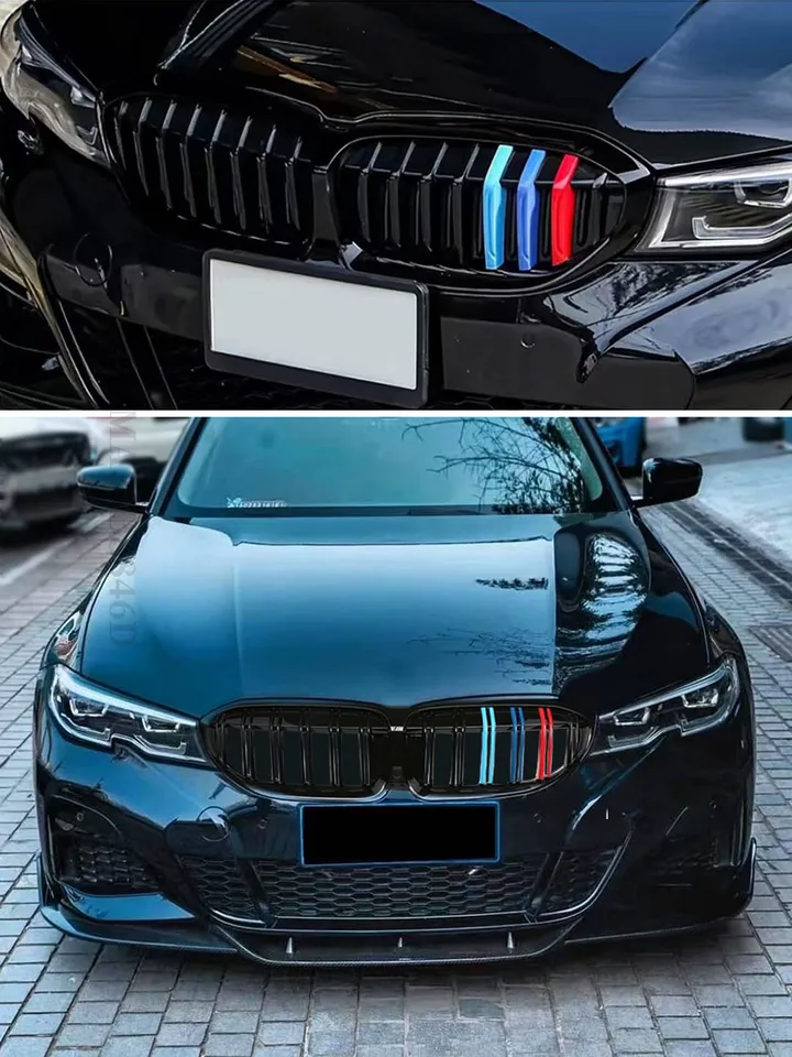 Kühlergrill Nieren Grill Schwarz Glanz Für BMW 3er G20 G21