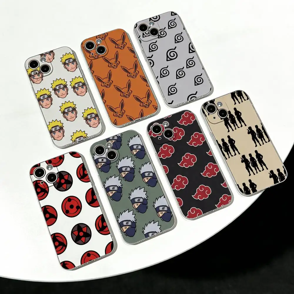 NARUTO CUTE FUNNY Ultra Clear TPU Slim Shockproof Phone Case Cover