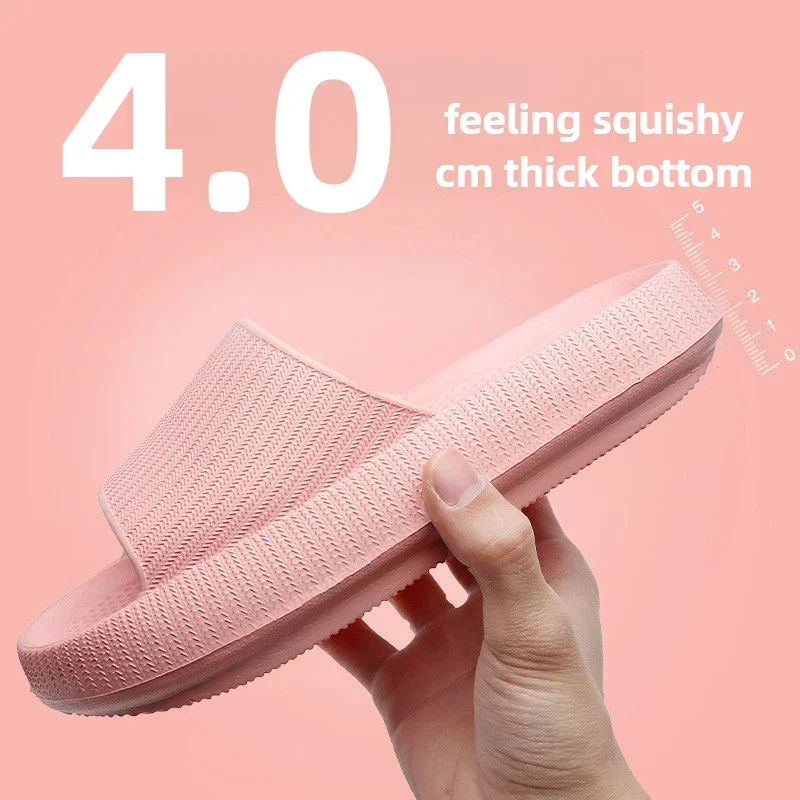 Slippers Men Women Wear Thick-soled Non-slip Summer Quarters Bathroom Shower Eva Sandals slippers sandals