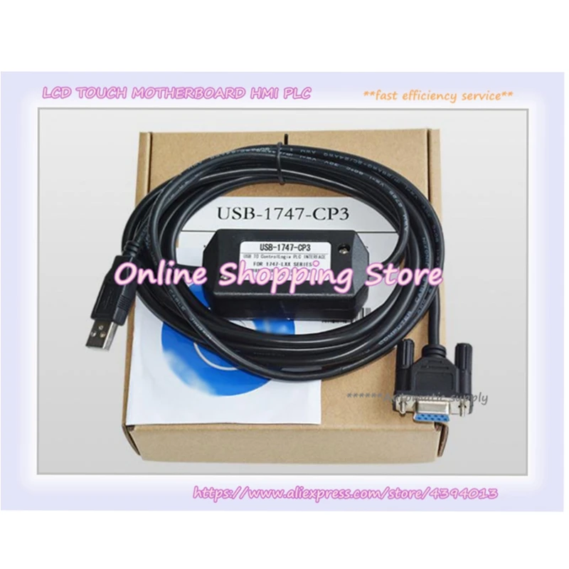 1747-CP3 USB-1747-CP3 USB Port For AB-SLC 5/03 5/04 5/05 Programming Cable Support Win7 Win8