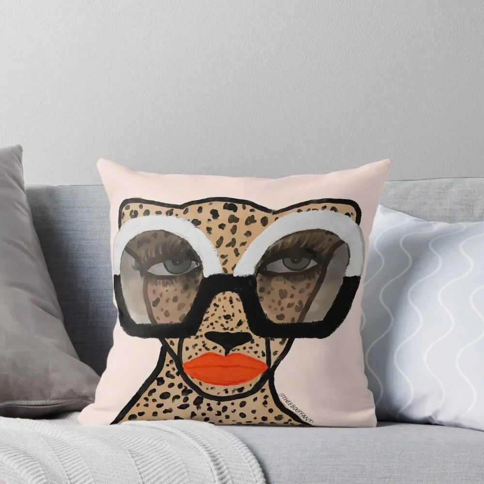 

Cheetah In Shades Throw Pillow