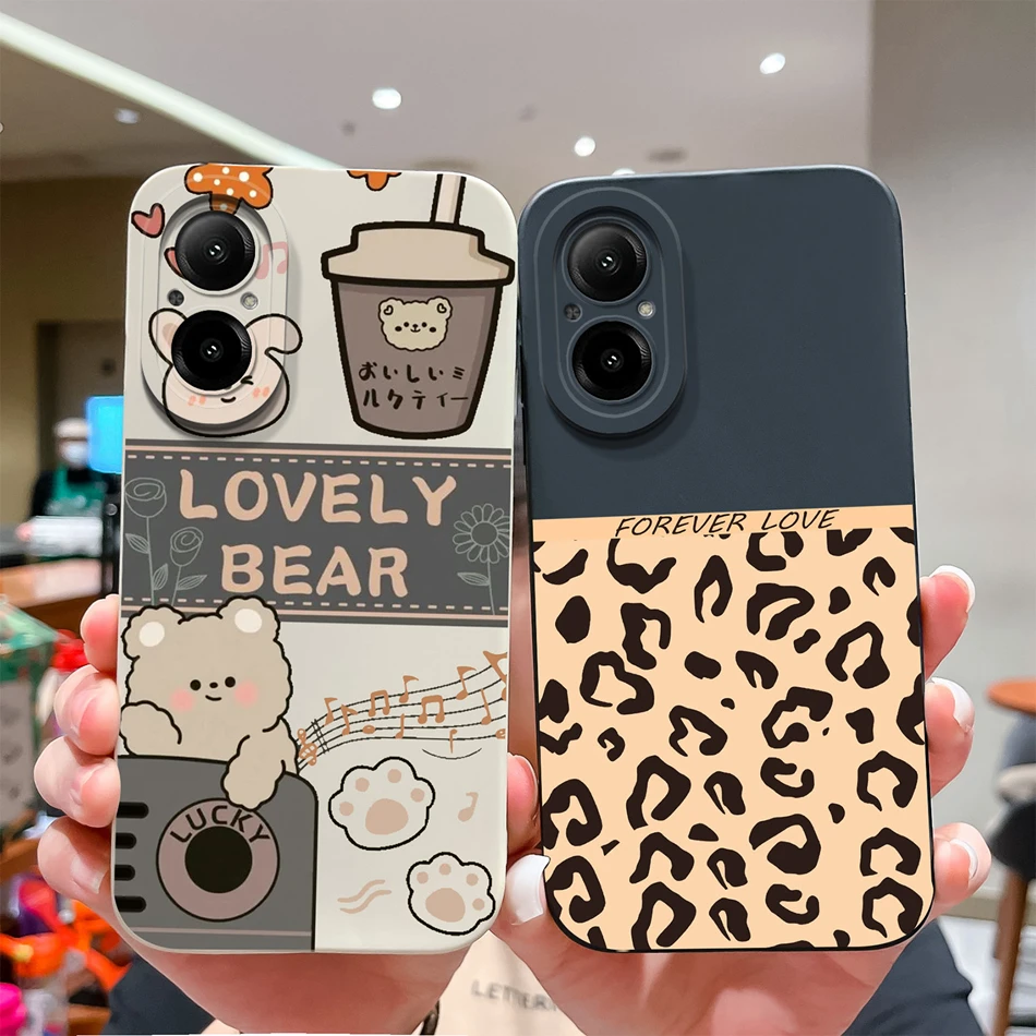 Soft Liquid Silicone Full Protection Phone Case with Multiple Patterns - Anti-Shock Cover
