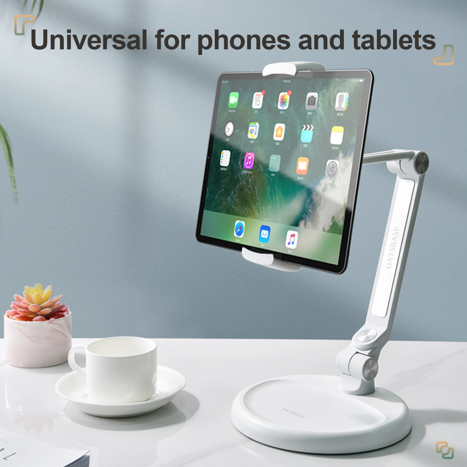 de bureau réglable pour téléphone support universel pour support rotatif pour ordinateur portable