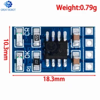 1-10 pièces SD05CRMA MPPT contrôleur de Charge solaire 1A 4.2V 3.7V 18650 LiPo Li-ion Module de batterie au Lithium panneau solaire de Charge de batterie 4