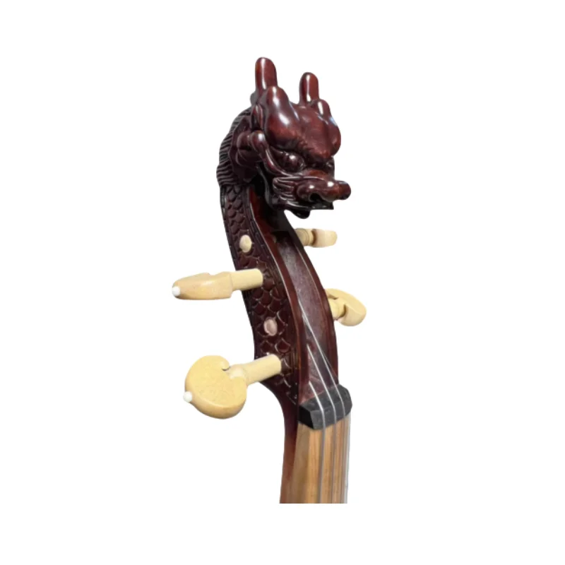 4/4 Violin Without Rib Carved Dragon Scroll No Rib Violin Unique Design
