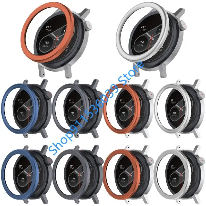 Premium Metal Bezel Ring with Tempered Glass Protector