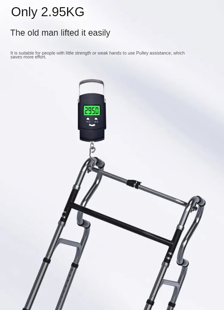 Aluminum Alloy Auxiliary Walking Chair Aid for Elderly Disabled People Folding Shower Chair for Fracture Rehabilitation 42 Aluminum Alloy Auxiliary Walking Chair Aid for Elderly Disabled People Folding Shower Chair for Fracture Rehabilitation 29