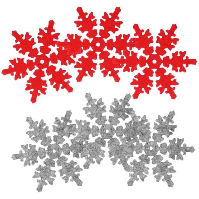 Karácsonyi Hópehely Alátétek Party Kupa Szőnyeg Díszek Hópelyhek Pad Fesztivál Asztali Dekorációk Nem Csúnya Bögre Kávé - Image 6