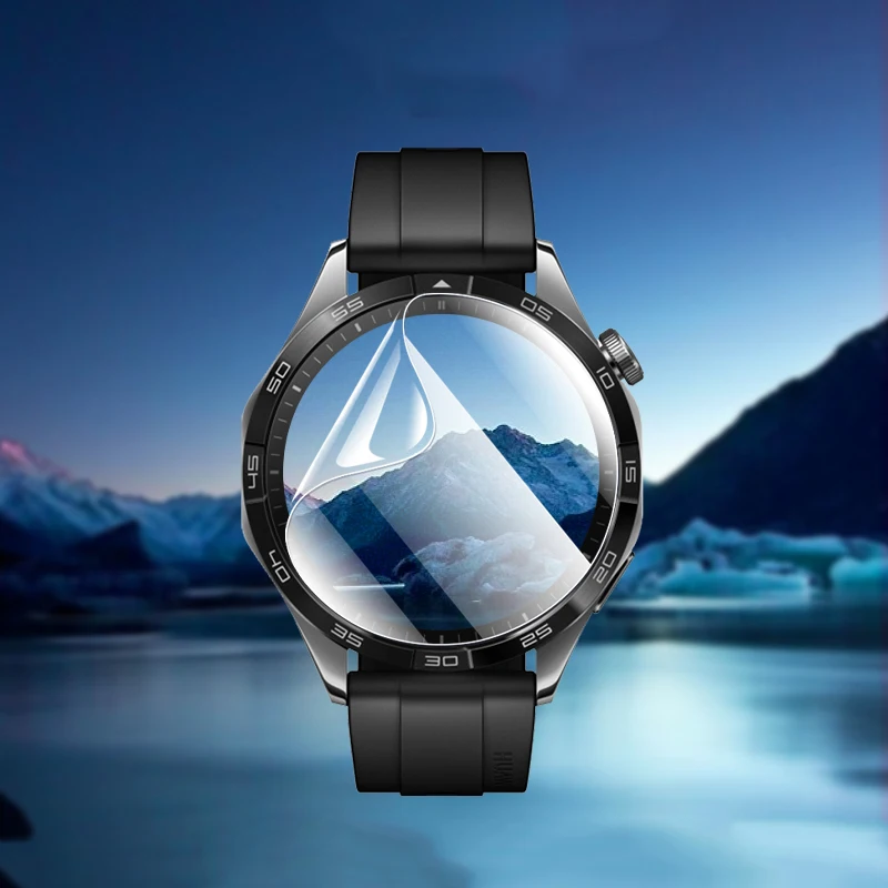 화웨이 시계 GT5 GT4 41mm 46mm 액세서리에 대 한 3pcs HD 하이드로 겔 필름 화웨이 시계 GT 4 GT 5 필름에 대 한 소프트 지우기 화면 보호기