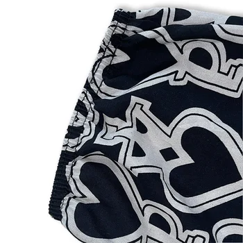 منتصف الخصر على شكل قلب السراويل الكاحل المطبوعة للنساء ، عارضة ، مريحة ، تنفس النسيج ، الرياضة في الهواء الطلق ، الحماية من الشمس ، فضفاضة ، السيدات 4